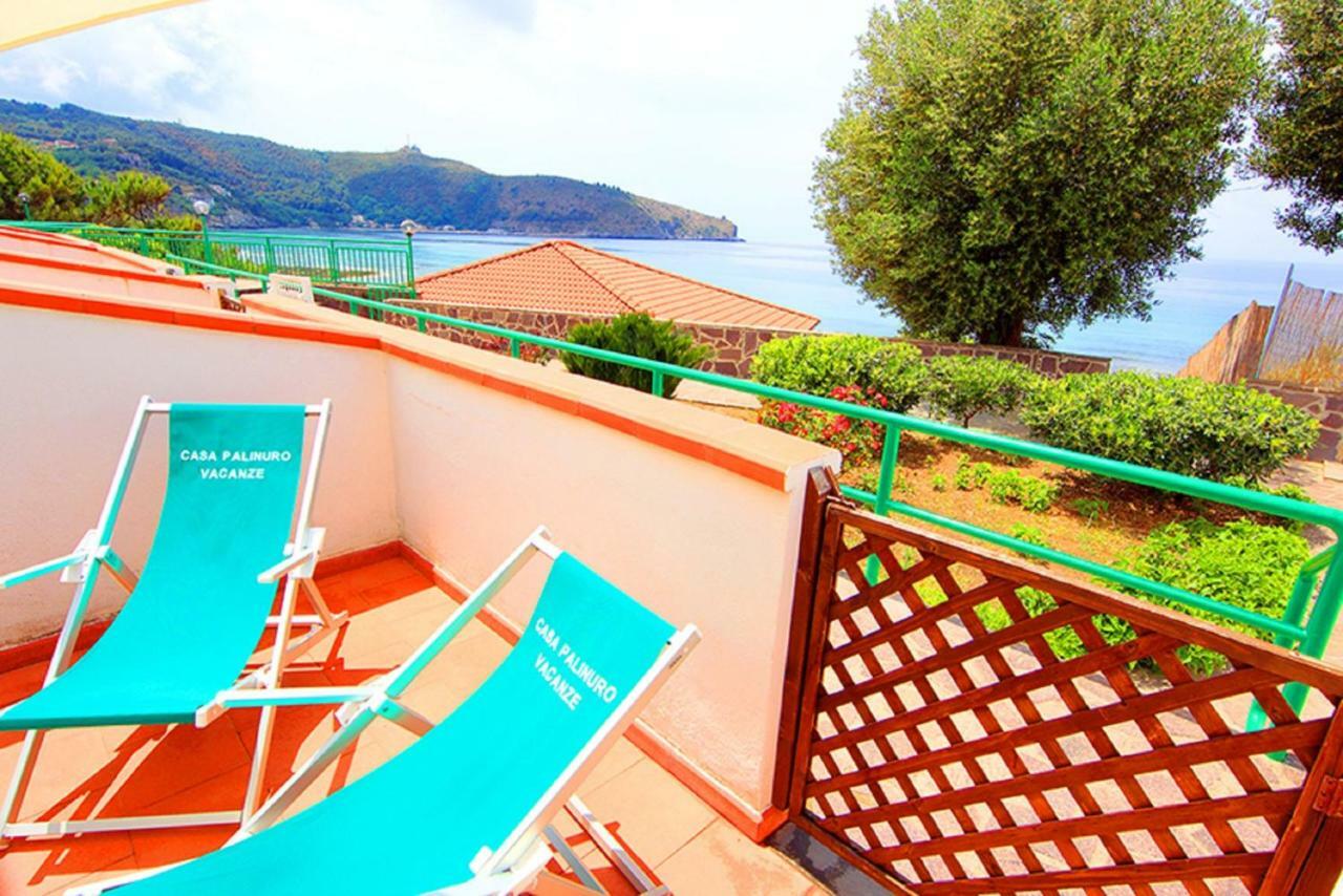 Casa Palinuro Vacanze Fronte Spiaggia Exteriör bild